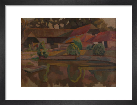 Roger Fry, The Farm Pond, Charleston, 1918