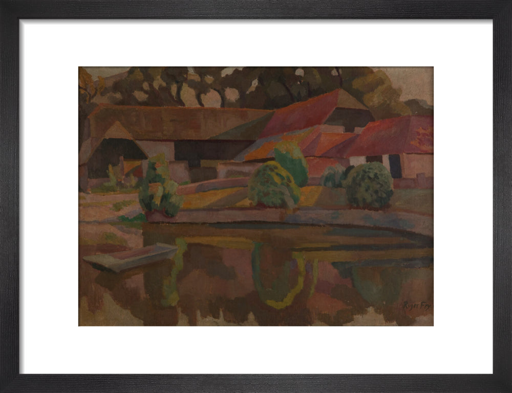 Roger Fry, The Farm Pond, Charleston, 1918