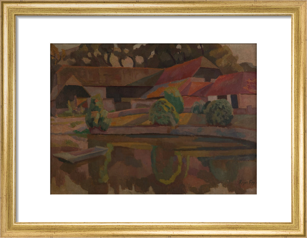 Roger Fry, The Farm Pond, Charleston, 1918