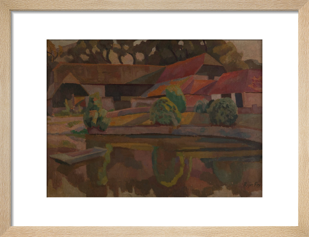 Roger Fry, The Farm Pond, Charleston, 1918