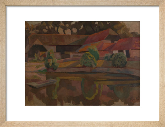 Roger Fry, The Farm Pond, Charleston, 1918