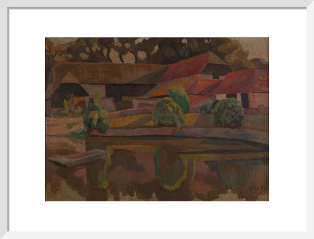 Roger Fry, The Farm Pond, Charleston, 1918