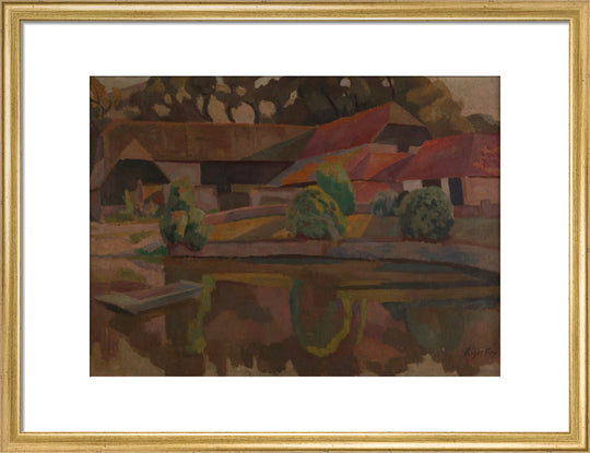 Roger Fry, The Farm Pond, Charleston, 1918