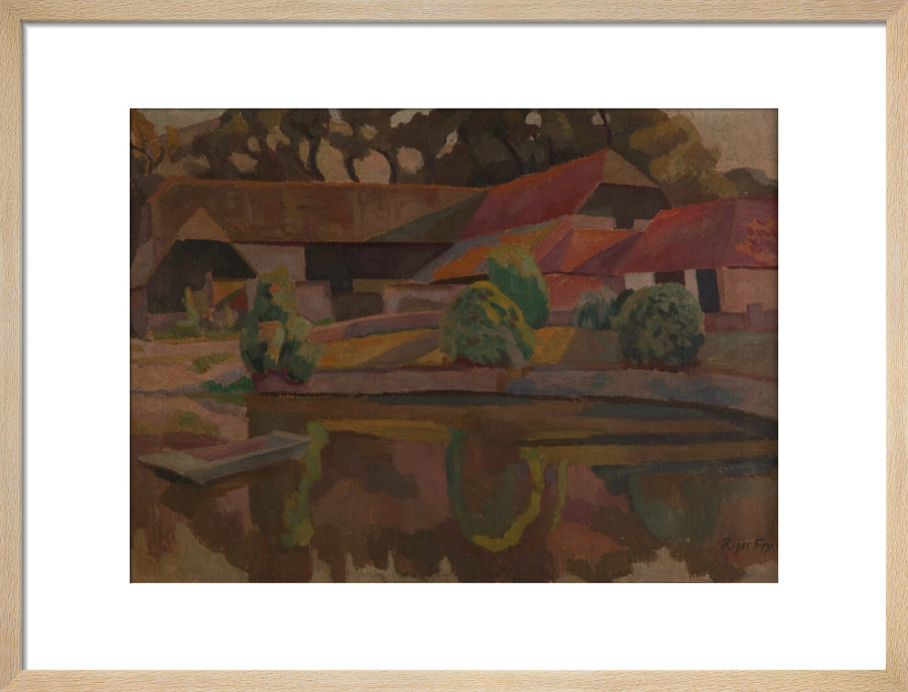 Roger Fry, The Farm Pond, Charleston, 1918