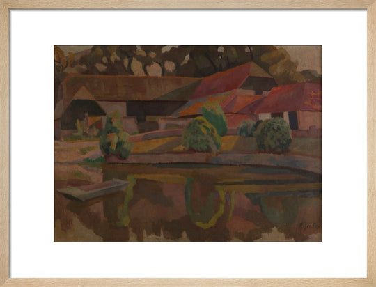 Roger Fry, The Farm Pond, Charleston, 1918