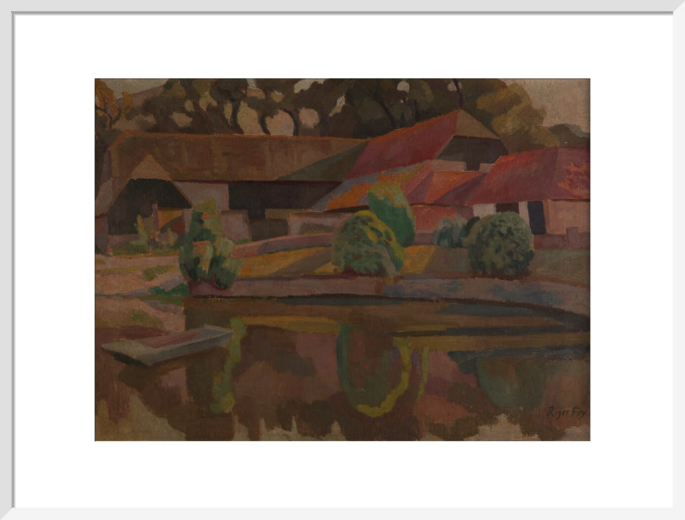 Roger Fry, The Farm Pond, Charleston, 1918