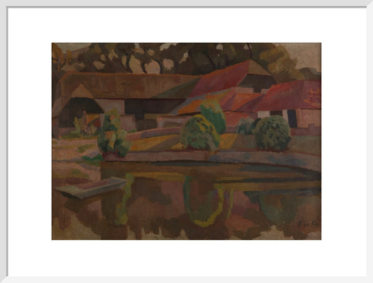 Roger Fry, The Farm Pond, Charleston, 1918