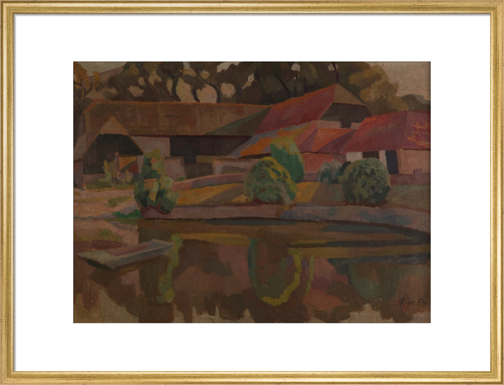 Roger Fry, The Farm Pond, Charleston, 1918