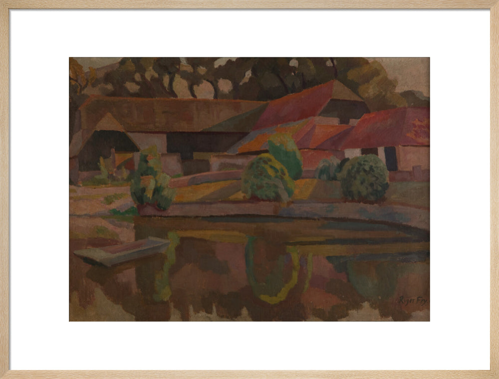 Roger Fry, The Farm Pond, Charleston, 1918