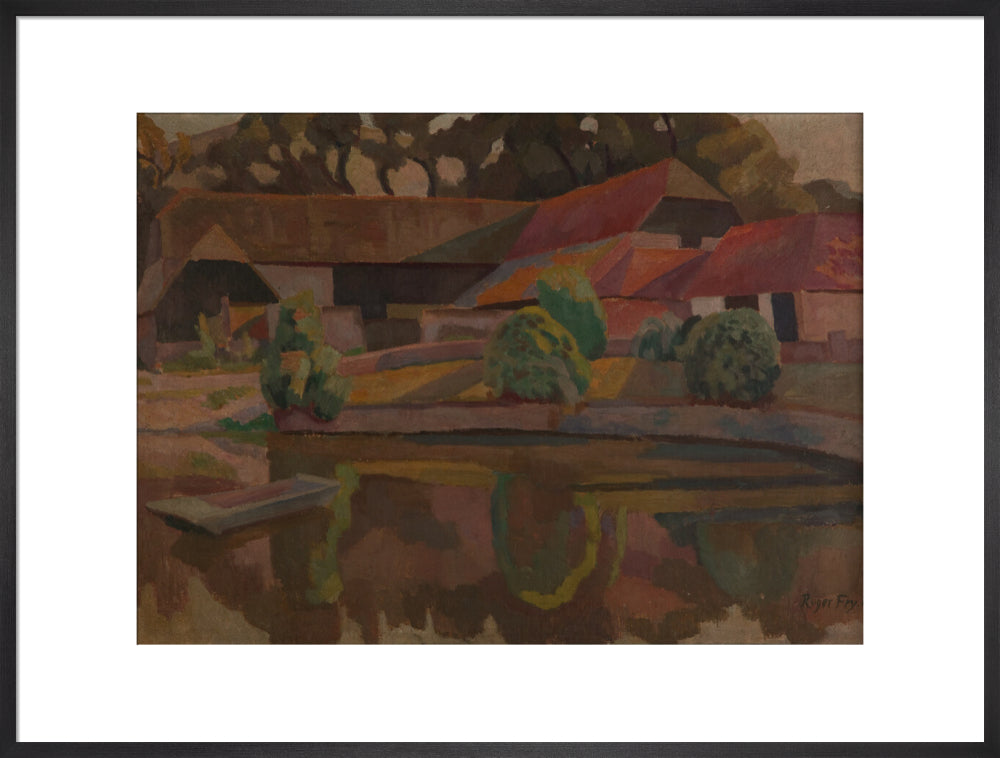 Roger Fry, The Farm Pond, Charleston, 1918