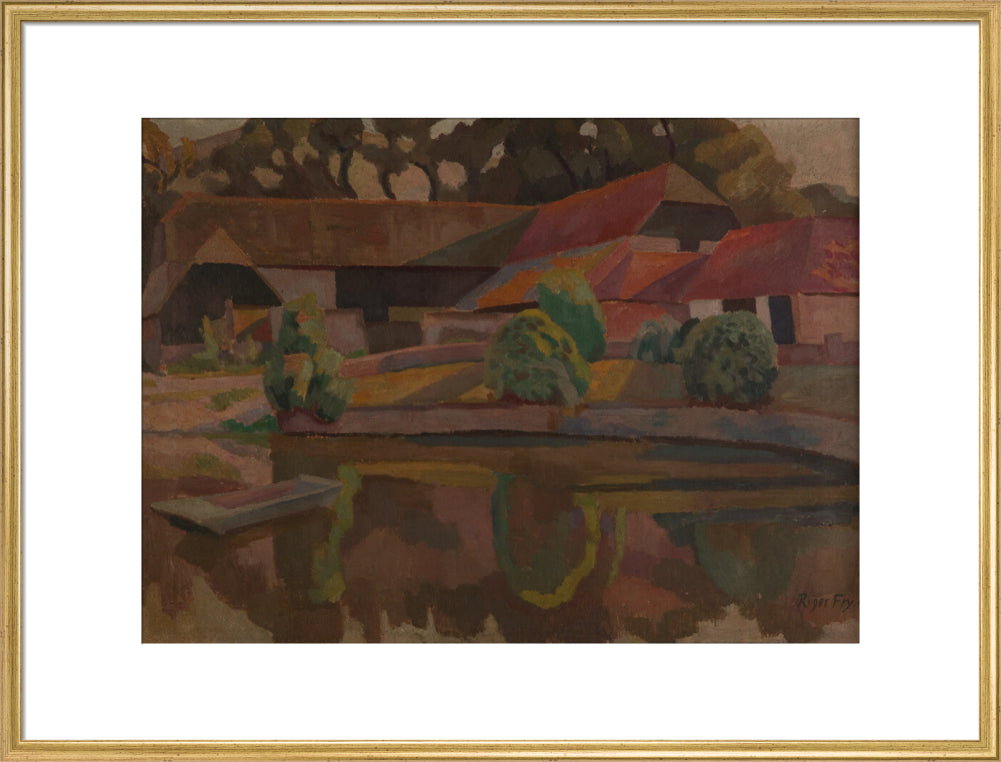 Roger Fry, The Farm Pond, Charleston, 1918