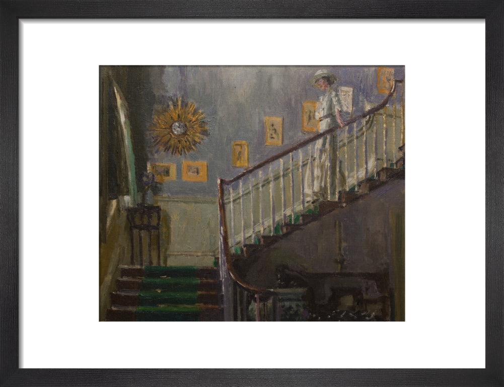 Walter Richard Sickert, Ethel Sands Descending the Staircase at Newington, c.1920