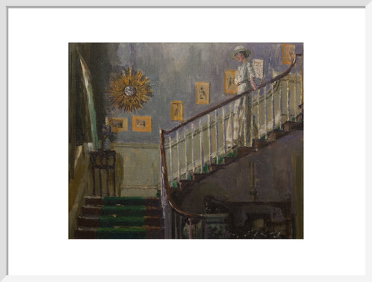 Walter Richard Sickert, Ethel Sands Descending the Staircase at Newington, c.1920