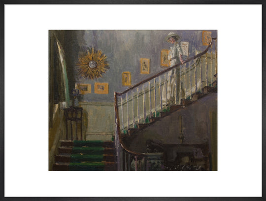 Walter Richard Sickert, Ethel Sands Descending the Staircase at Newington, c.1920