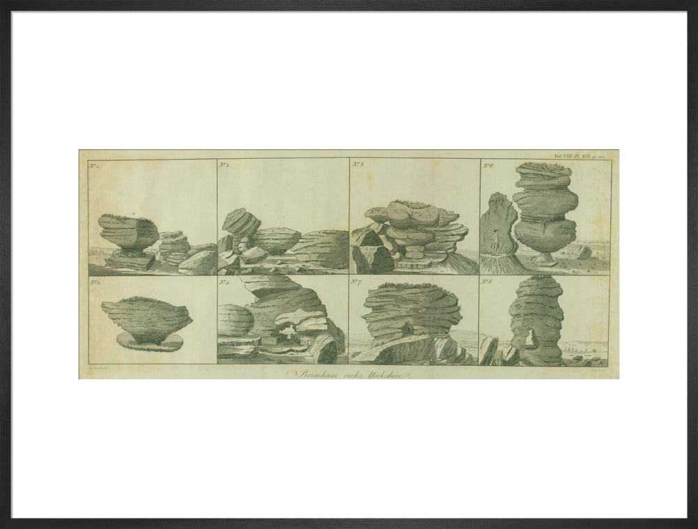 H. Rook and James Basire (engraver), Brimham Rocks, Yorkshire, 1748- 1802