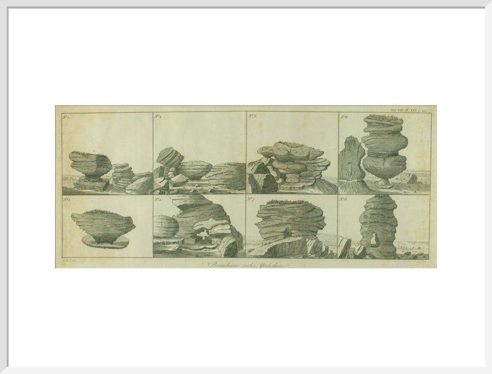 H. Rook and James Basire (engraver), Brimham Rocks, Yorkshire, 1748- 1802