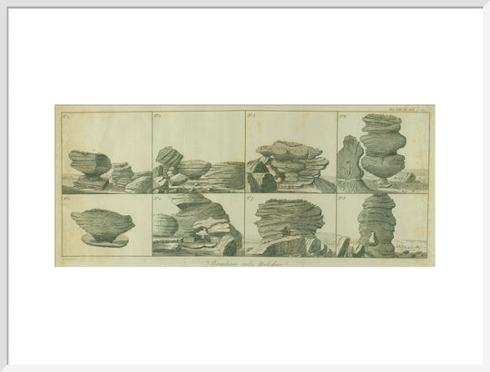H. Rook and James Basire (engraver), Brimham Rocks, Yorkshire, 1748- 1802