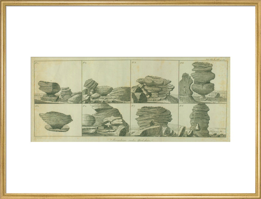 H. Rook and James Basire (engraver), Brimham Rocks, Yorkshire, 1748- 1802