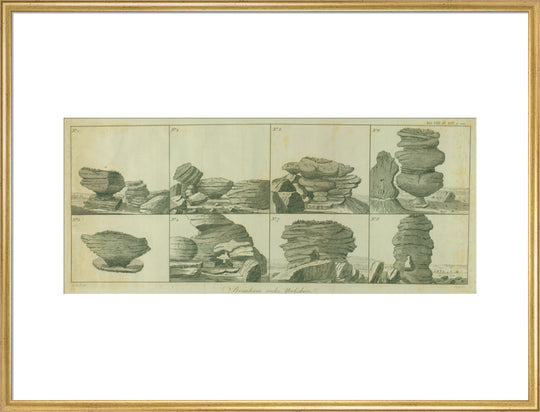 H. Rook and James Basire (engraver), Brimham Rocks, Yorkshire, 1748- 1802