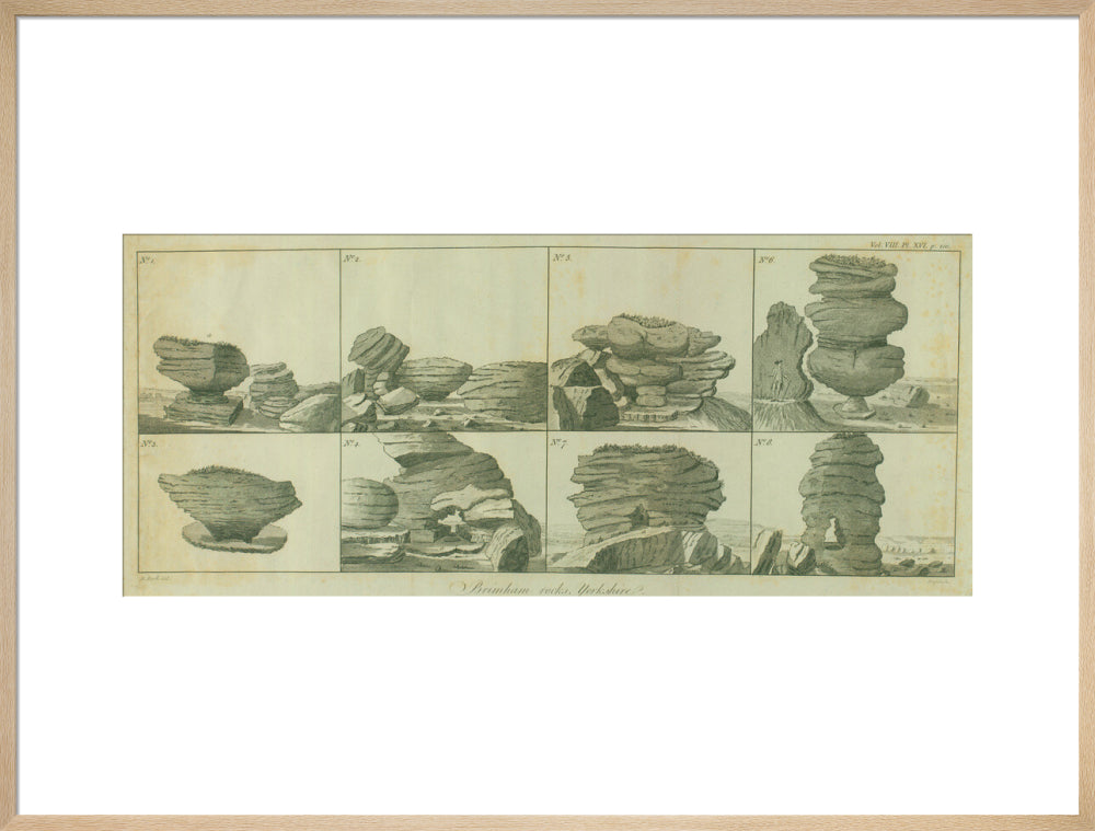 H. Rook and James Basire (engraver), Brimham Rocks, Yorkshire, 1748- 1802