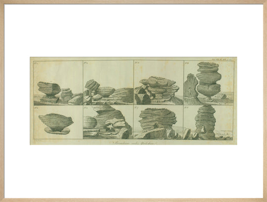 H. Rook and James Basire (engraver), Brimham Rocks, Yorkshire, 1748- 1802