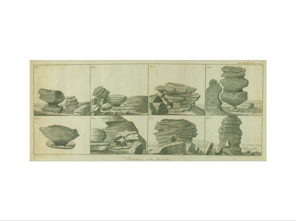 H. Rook and James Basire (engraver), Brimham Rocks, Yorkshire, 1748- 1802