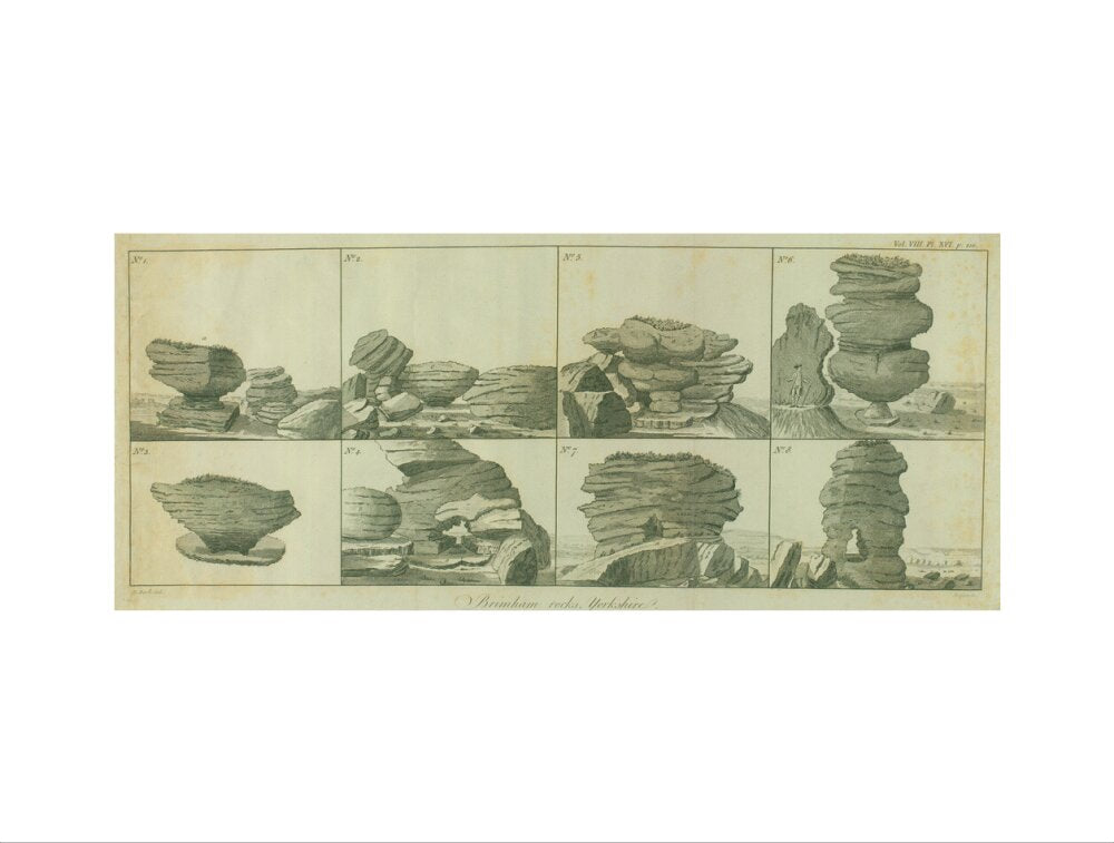 H. Rook and James Basire (engraver), Brimham Rocks, Yorkshire, 1748- 1802