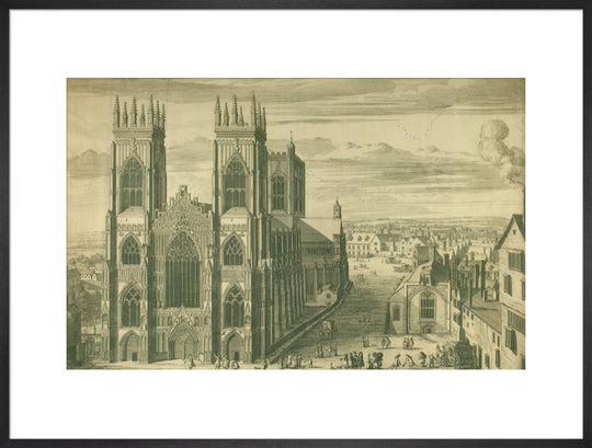 Francis Place, The West-End of the Cathedrall-Church of St. Peter in York, 1665-1728
