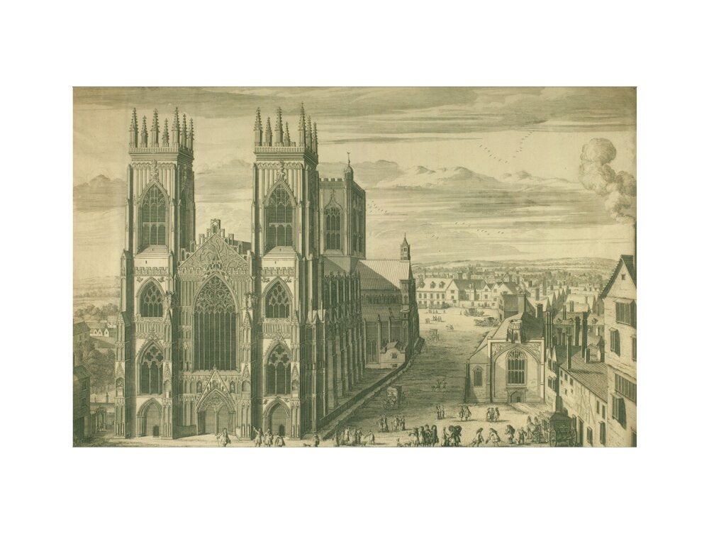 Francis Place, The West-End of the Cathedrall-Church of St. Peter in York, 1665-1728