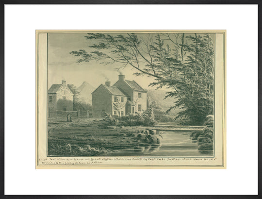 George Cuit, Capt. Cook's Father's House at Great Ayton, n.d.