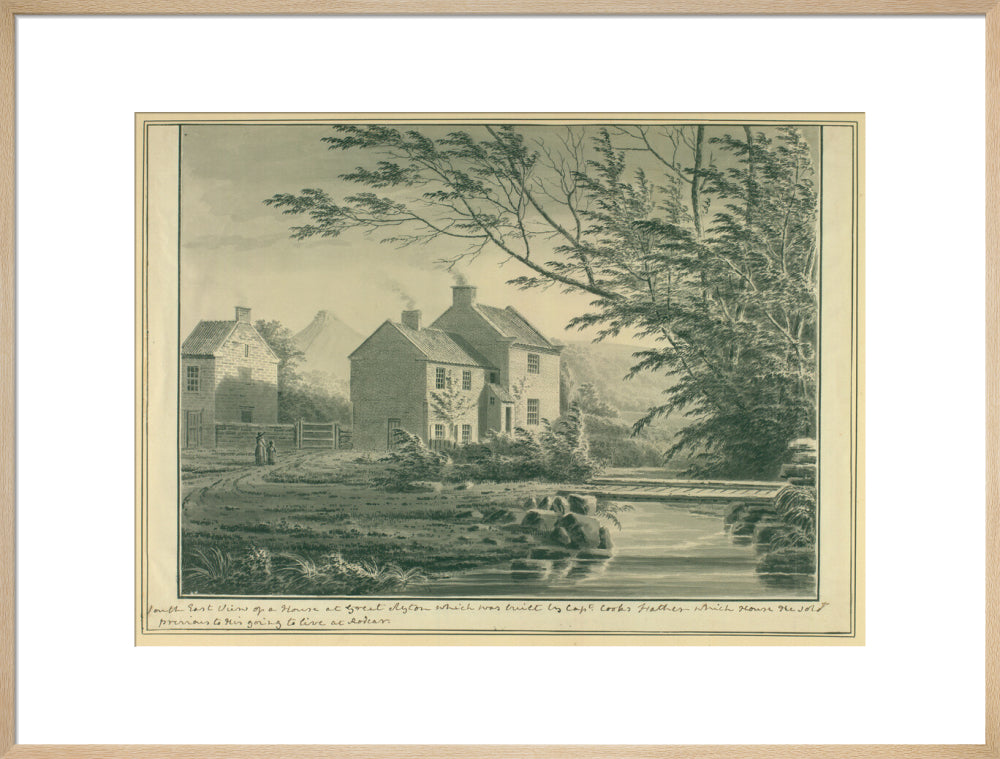 George Cuit, Capt. Cook's Father's House at Great Ayton, n.d.