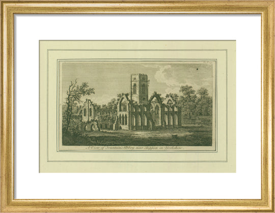 Unknown artist, Fountains Abbey, n.d.