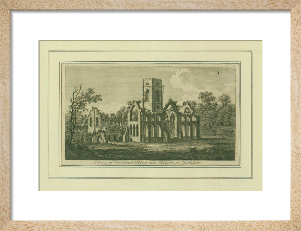 Unknown artist, Fountains Abbey, n.d.