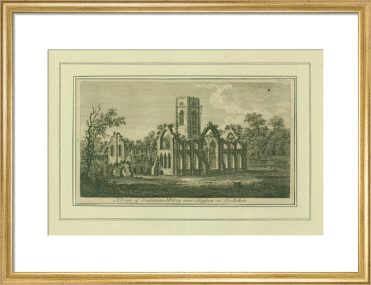Unknown artist, Fountains Abbey, n.d.