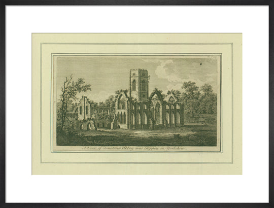 Unknown artist, Fountains Abbey, n.d.