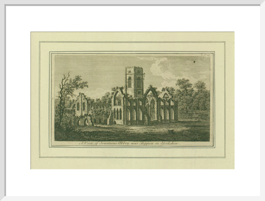 Unknown artist, Fountains Abbey, n.d.