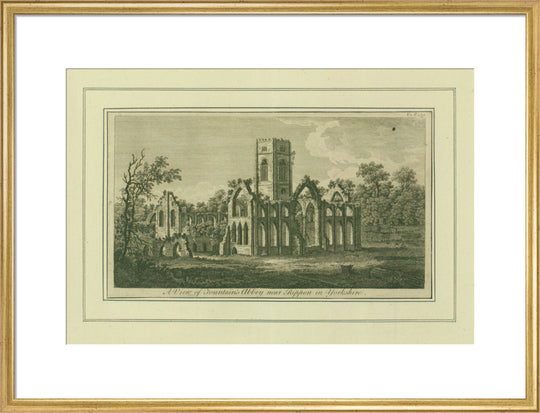Unknown artist, Fountains Abbey, n.d.