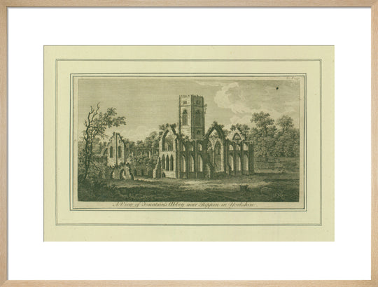 Unknown artist, Fountains Abbey, n.d.