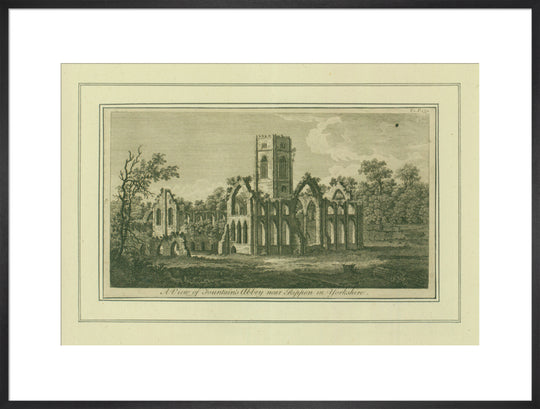 Unknown artist, Fountains Abbey, n.d.