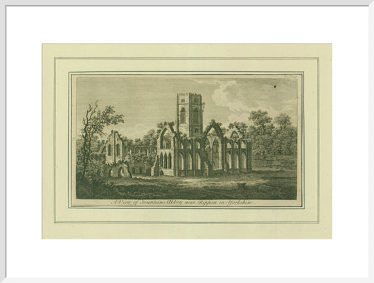 Unknown artist, Fountains Abbey, n.d.
