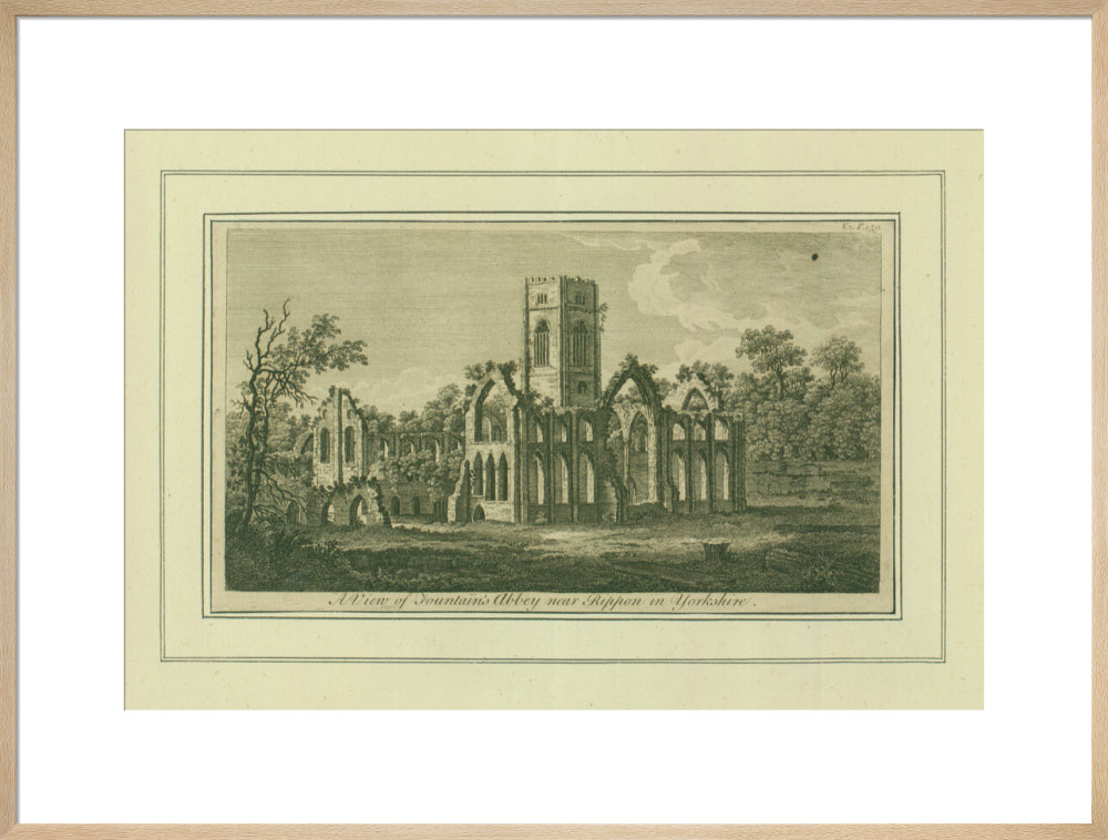 Unknown artist, Fountains Abbey, n.d.