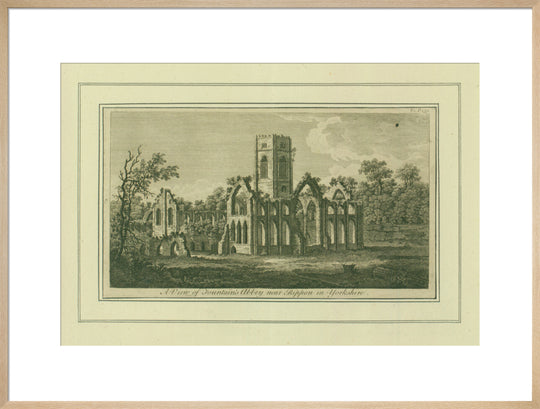 Unknown artist, Fountains Abbey, n.d.
