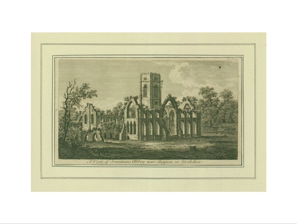 Unknown artist, Fountains Abbey, n.d.