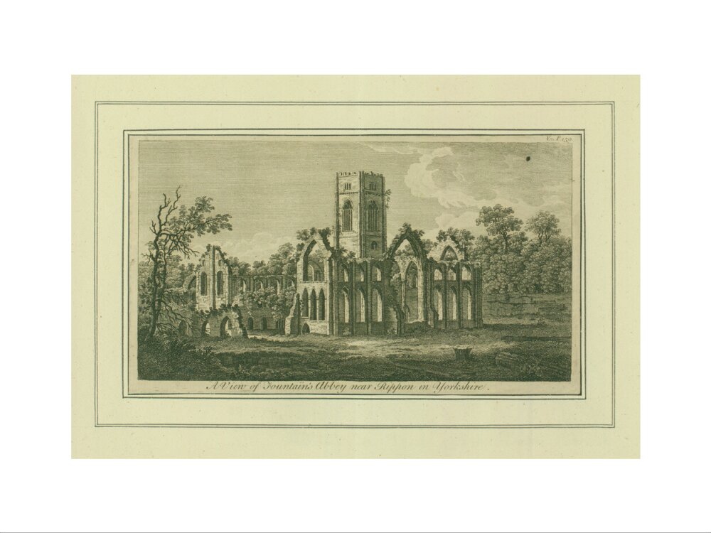 Unknown artist, Fountains Abbey, n.d.