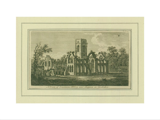 Unknown artist, Fountains Abbey, n.d.