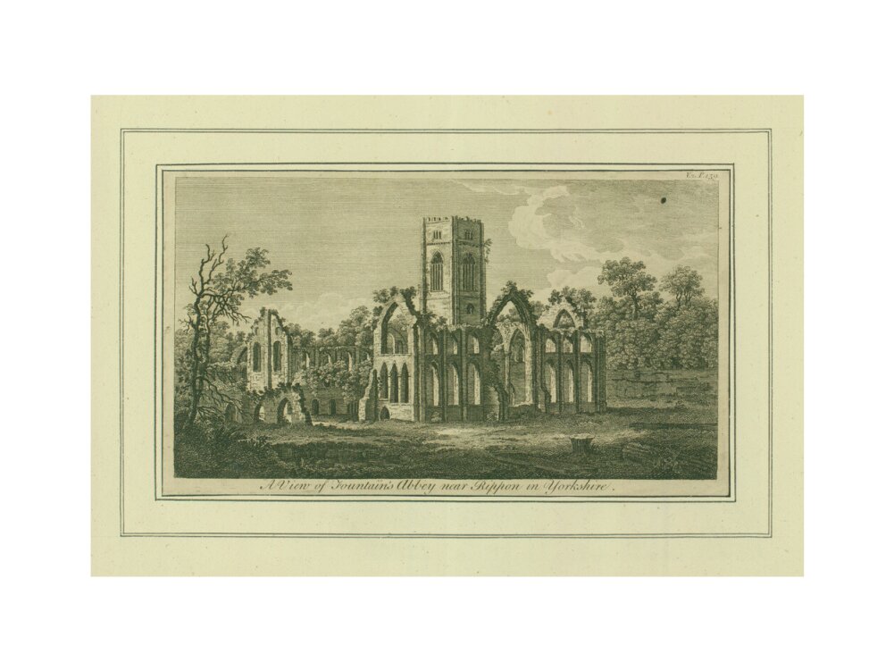 Unknown artist, Fountains Abbey, n.d.