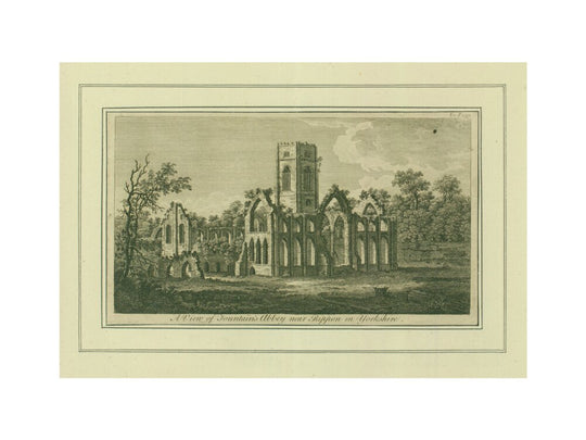 Unknown artist, Fountains Abbey, n.d.