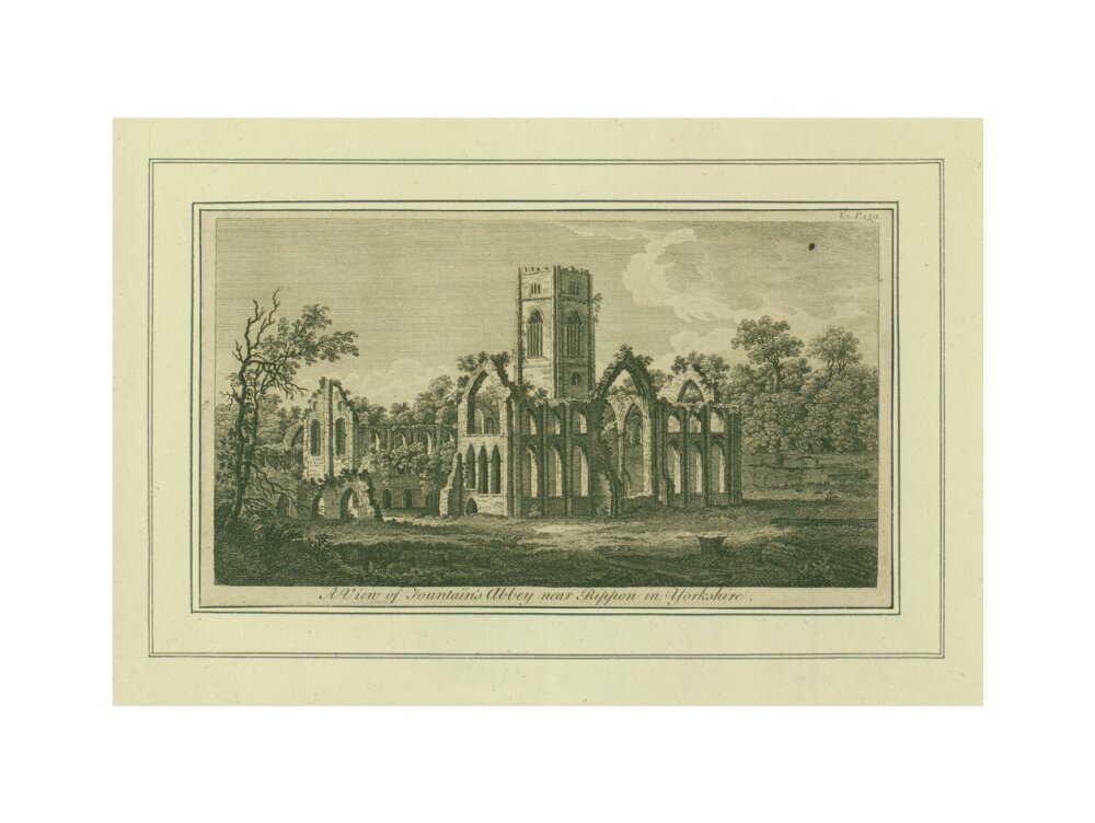 Unknown artist, Fountains Abbey, n.d.
