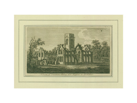 Unknown artist, Fountains Abbey, n.d.