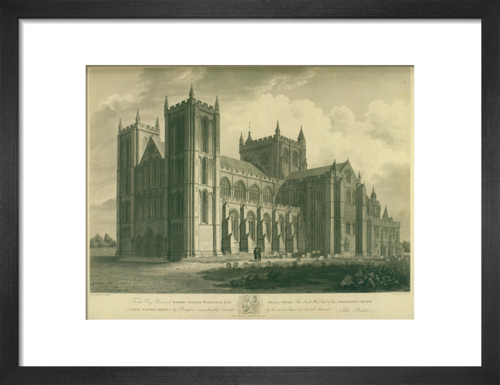 John Buckler, Ripon Abbey, 1809